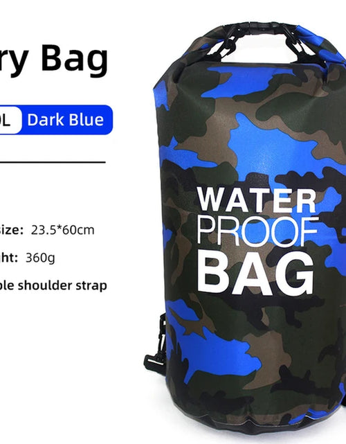 Load image into Gallery viewer, Waterproof Dry Bag 30L 20L 15L 10L 5L for Kayak Swimming Trekking Boating Floating Gym Bags Beach Accessories Rafting Bag
