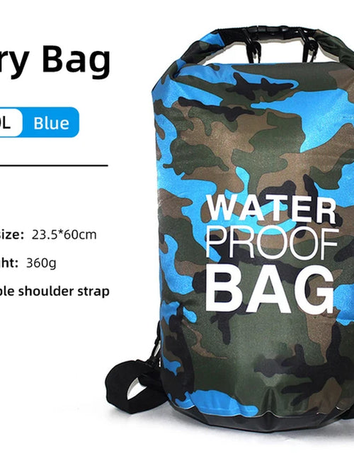 Load image into Gallery viewer, Waterproof Dry Bag 30L 20L 15L 10L 5L for Kayak Swimming Trekking Boating Floating Gym Bags Beach Accessories Rafting Bag
