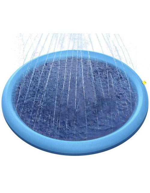 Load image into Gallery viewer, Inflatable Splash Sprinkler Pad Pet Swimming Pool Sprinkler for Kids Folding Pool Cat Bath Basin Cat Dog Water Spray Mat Toy
