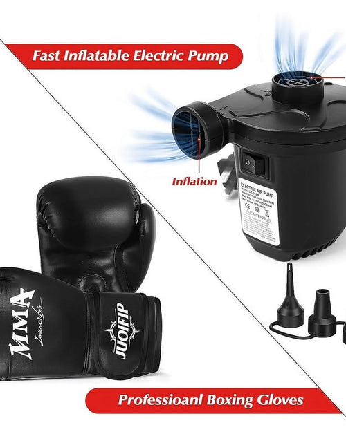 Load image into Gallery viewer, Punching Bag with Stand Adult 70”- Freestanding Heavy Boxing Punching Bag with Boxing Gloves and Electric Air Pump, Women Men Stand Kickboxing Bags for Training MMA Muay Thai Fitness Beginners
