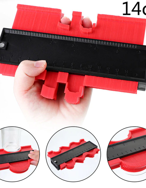 Load image into Gallery viewer, Shape Gauge Duplicator Profile Duplication Gauge Contour Template Plastic Contour Copy Duplicator Measuring Tool Contour Gauge
